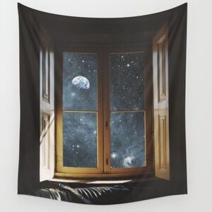 WINDOW TO THE UNIVERSE Wall Tapestry by deificus Art | Society6